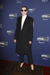 Jehnny Beth ( Meilleur espoir Feminin pour le film Un Amour impossible ) CELEBRITES : Dejeuner des nommes - Cesar 2019 - 03 02 2019 GwendolineLeGoff Panoramic 