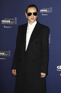 Jehnny Beth ( Meilleur espoir Feminin pour le film Un Amour impossible ) CELEBRITES : Dejeuner des nommes - Cesar 2019 - 03 02 2019 GwendolineLeGoff Panoramic 