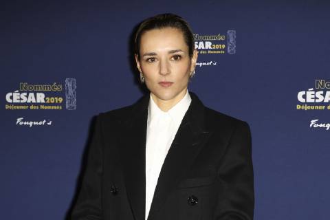 Jehnny Beth ( Meilleur espoir Feminin pour le film Un Amour impossible ) CELEBRITES : Dejeuner des nommes - Cesar 2019 - 03 02 2019 GwendolineLeGoff Panoramic 