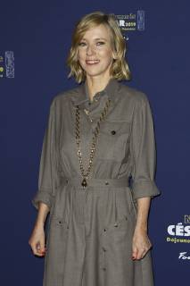 Lea Drucker ( Meilleur actrice pour le film Jusqu a la Garde ) CELEBRITES : Dejeuner des nommes - Cesar 2019 - 03 02 2019 GwendolineLeGoff Panoramic 