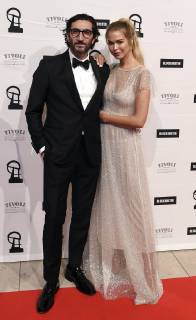 Fares Fares og Clara Hallencreutz ankommer til uddeling af ROBERT-priserne i Koebenhavn, soendag den 3 februar 2019. . , Denmark Copyright: LiselottexSabroex COP102 spdk20190203-184610-L