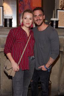 Anna Hofbauer mit Freund Marc Barthel - Verleihung des Blaue Blume Award 2019 in Berlin am 06.02.2019. Blaue Blume Award 2019