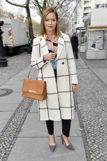Judith Hoersch bei der Verleihung des Blaue Blume Award 2019 im Restaurant Grosz. Berlin, 06.02.2019