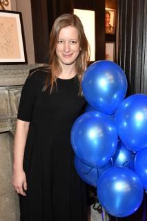 Stephanie Stremler bei der Verleihung des Blaue Blume Award 2019 im Restaurant Grosz. Berlin, 06.02.2019