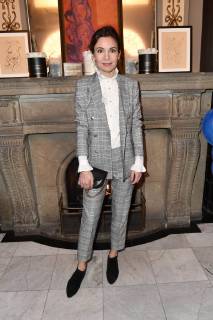 Nadine Warmuth bei der Verleihung des Blaue Blume Award 2019 im Restaurant Grosz. Berlin, 06.02.2019