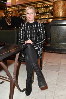 Eva Habermann bei der Verleihung des Blaue Blume Award 2019 im Restaurant Grosz. Berlin, 06.02.2019