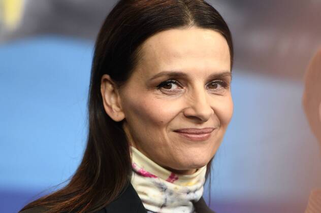 Juliette Binoche during the jury press conference at the 69th Berlin International Film Festival Berlinale 2019 at Hotel Grand Hyatt on February 07, 2019 in Berlin, Germany.