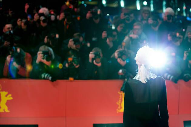 February 7, 2019 - Berlin, Germany - Andrea Riseborough attends the The Kindness Of Strangers Red Carpet at the 69th Berlinale International Film Festival Berlin on February 7, 2019, in Berlin, Germany. The Berlin film festival will be running from February 7 to 17, 2019. Nearly 400 movies from around the world will be presented, with 17 vying for the prestigious Golden Bear top prize. Berlin Germany  - ZUMAn230 20190207_zaa_n230_875 Copyright: xManuelxRomanox