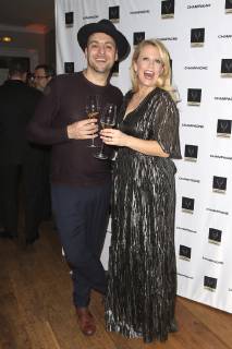 Max Mutzke und Barbara Schöneberger bei der Verleihung des Champagne-Preis für Lebensfreude 2019 im Hotel Louis C. Jacob. Hamburg, 11.02.2019