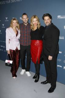 Ursula Karven, Jakob M. Erwa, Veronica Ferres und Raphael Vogt beim 99 Fire Films Award 2019 im Rahmen der 69. Berlinale International Fim Festival am 14.02.2019 in Berlin 99Fire Films Award 2019 in Berlin