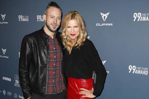 Entertainment Bilder des Tages Jakob M. Erwa und Veronica Ferres beim 99 Fire Films Award 2019 im Rahmen der 69. Berlinale International Fim Festival am 14.02.2019 in Berlin 99Fire Films Award 2019 in Berlin