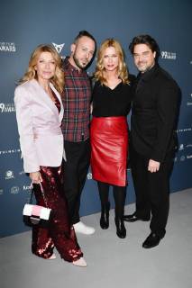 Ursula Karven, Jakob M. Erwa, Veronica Ferres und Raphael Vogt beim 99Fire Films Award während der Berlinale 2019 im Umspannwerk Alexanderplatz. Berlin, 14.02.2019