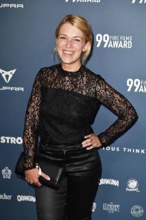 Iris Mareike Steen beim 99Fire Films Award während der Berlinale 2019 im Umspannwerk Alexanderplatz. Berlin, 14.02.2019
