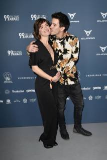 Isabell Horn mit Bruder Alexander Horn beim 99Fire Films Award während der Berlinale 2019 im Umspannwerk Alexanderplatz. Berlin, 14.02.2019