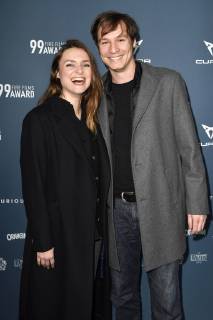 Josephin Busch und David Nadvornik beim 99Fire Films Award während der Berlinale 2019 im Umspannwerk Alexanderplatz. Berlin, 14.02.2019