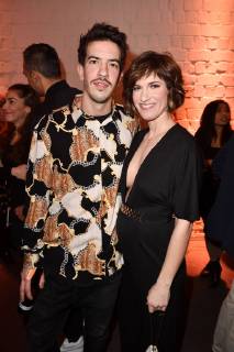 Isabell Horn mit Bruder Alexander Horn beim 99Fire Films Award während der Berlinale 2019 im Umspannwerk Alexanderplatz. Berlin, 14.02.2019