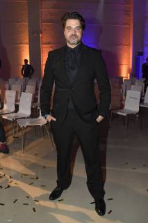 Raphael Vogt beim 99Fire Films Award während der Berlinale 2019 im Umspannwerk Alexanderplatz. Berlin, 14.02.2019