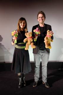 Verleihung Kompagnon-Förderpreis an die Regisseurin Ana-Felicia Scutelnicu und den Regisseur Julian Pörksen während der 69. Internationalen Filmfestspiele Berlin snapshot-photography xK.M.Krause