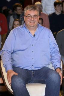 Gerd Nefzer bei der Aufzeichnung der ZDF-Talkshow Markus Lanz im Fernsehmacher Studio im Phoenixhof. Hamburg, 18.02.2019