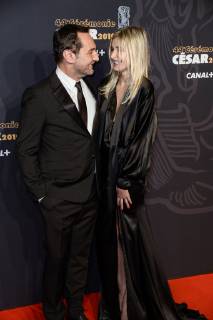 February 22, 2019 - Paris, Ile de FRANCE, France - Gilles Lellouche and his wife are seen on the red carpet during the Cesar Film Awards 2019 at the Salle Pleyel in Paris, France. Paris France - ZUMAs197 20190222_zaa_s197_164 Copyright: xThierryxLexFouillex