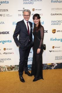 Michael Dandvoss und Nicola Erdmann, Inhorgenta Award 2019 in den Eisbach Studios in Muenchen am 24.02.2019