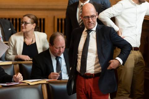 Neue Fraktionsspitze in der AfD Fraktion Hamburg - Dr. Alexander Wolf und Dirk Nockemann bilden ab dem 1. März die Doppelspitze der AfD-Fraktion in der Hamburgischen Bürgerschaft - die neue Doppelsitze während der heutigen Bürgerschaftssitzung;Neue Fraktionsspitze in der AfD Fraktion Hamburg - Dr. Alexander Wolf und Dirk Nockemann bilden ab dem 1. März die Doppelspitze der AfD-Fraktion in der Hamburgischen Bürgerschaft - die neue Doppelsitze während der heutigen Bürgerschaftssitzung, Hamburg Hamburg Deutschland Rathaus