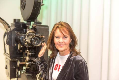 27.02.2019 , xesx Frankfurt am Main im Frankfurter Filmmuseum Caroline Link deutsche Regisseurin. Ihr Spielfilm Nirgendwo in Afrika wurde 2003 mit einem Oscar ausgezeichnet
