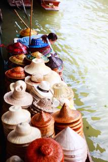 Asien, Thailand, schwimmender Markt, Damnoen Saduak, McPSHA