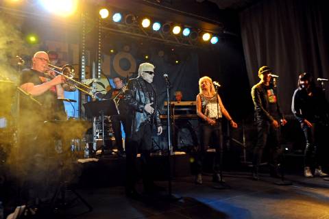 Sänger Heino Kramm. Sänger Heino Kramm während eines Konzertes im Rahmen seiner Abschiedstournee 2019 am 03.03.2019 in der Alten Seilerei Mannheim. 20190303MWI0445