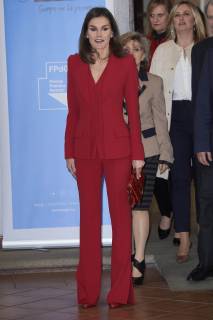 06-03-2019 Madrid Queen Letizia during the award ceremony of the ‘’Princess of Girona 2019 foundation prize’’ in the category ‘’social’’ at the Complejo cultural San Francisco in Caceres. No Spain Copyright: xPPE xTHORTONx