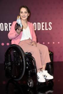 Kristina Vogel beim Iconista Award 2019 im Cafe Moskau. Berlin, 06.03.2019