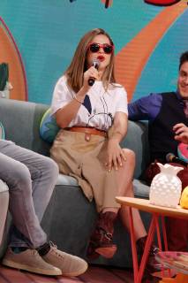 OSASCO, SP - 11.03.2019: LANÇAMENTO PROGRAMA DA MAISA SBT - Maisa Silva at the press conference to present her new program, called "Proa daa da Maísa&q, which deb debuts at SBT on Saturday (16), at 2:15 p.m. The talk show will he f sol solo show by Maísa SilvSilva, after much success in participation in soap operas and in the Bom dia e Companhia program. x1696312x CesarxConventi