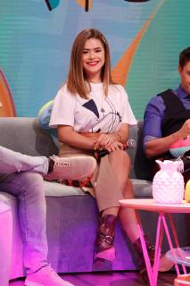 OSASCO, SP - 11.03.2019: LANÇAMENTO PROGRAMA DA MAISA SBT - Maisa Silva at the press conference to present her new program, called "Proa daa da Maísa&q, which deb debuts at SBT on Saturday (16), at 2:15 p.m. The talk show will he f sol solo show by Maísa SilvSilva, after much success in participation in soap operas and in the Bom dia e Companhia program. x1696327x CesarxConventi