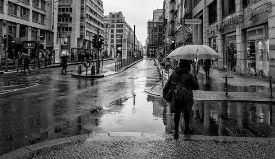 Regenwetter in Berlin - Rain in berlin