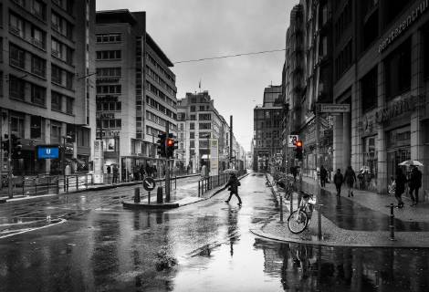 Regenwetter in Berlin - Rain in berlin