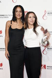 Lary Poppins und Namika bei der 11. Verleihung des Deutschen Musikautorenpreises 2019 im Hotel Ritz Carlton. Berlin, 14.03.2019