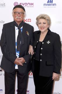 Hans W. Geißendörfer und Marie-Luise Marjan bei der Verleihung vom 14. Steiger Award 2019 im Casino Zollverein. Essen, 16.03.2019