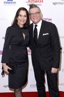 Anne Will und Götz Alsmann bei der Verleihung vom 14. Steiger Award 2019 im Casino Zollverein. Essen, 16.03.2019