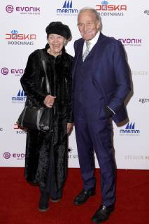 Michael Mendl mit Begleitung bei der Verleihung vom 14. Steiger Award 2019 im Casino Zollverein. Essen, 16.03.2019