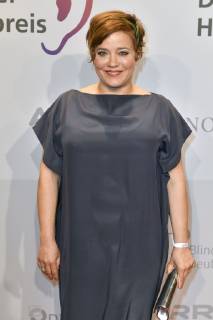 Muriel Baumeister bei der Verleihung des 17. Deutschen Hörfilmpreises 2019 in der Hauptstadtrepräsentanz der Deutschen Telekom. Berlin, 19.03.2019