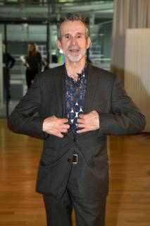 Ulrich Matthes beim Fototermin bei der Pressekonferenz anlässlich der Nominierungsbekanntgabe zum Deutschen Filmpreis 2019 in der Deutschen Kinemathek. Berlin, 20.03.2019