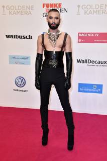Conchita Wurst bei der 54. Verleihung der Goldenen Kamera 2019 im Flughafen Tempelhof. Berlin, 30.03.2019