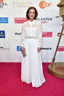 Claudia Michelsen bei der 54. Verleihung der Goldenen Kamera 2019 im Flughafen Tempelhof. Berlin, 30.03.2019