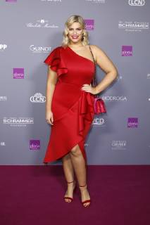 Angelina Kirsch bei der 6. Verleihung des Deutschen Kosmetikpreises Gloria 2019 im Hilton Hotel. Düsseldorf, 30.03.2019