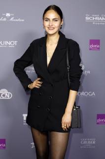 Elena Carriere bei der 6. Verleihung des Deutschen Kosmetikpreises Gloria 2019 im Hilton Hotel. Düsseldorf, 30.03.2019