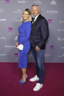 Anna Posch und Stefan Blöcher bei der 6. Verleihung des Deutschen Kosmetikpreises Gloria 2019 im Hilton Hotel. Düsseldorf, 30.03.2019