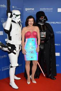 Dorothee Baer beim Deutscher Computerspielpreis 2019 im Admiralspalast in Berlin am 09.04.2019