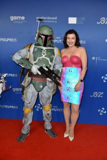 Dorothee Baer beim Deutscher Computerspielpreis 2019 im Admiralspalast in Berlin am 09.04.2019