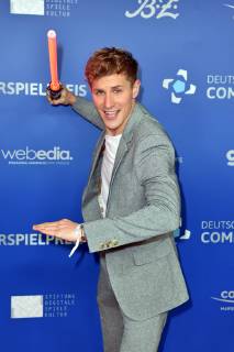 Lukas Sauer beim Deutscher Computerspielpreis 2019 im Admiralspalast in Berlin am 09.04.2019