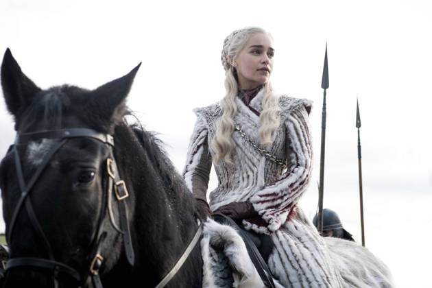 Emilia Clarke as Daenerys Targaryen, Game of Thrones Season 8 (2019), Photo Credit: Helen Sloan-HBO The Hollywood Archive Los Angeles CA  Copyright: xHelenxSloan HBOx 33803_003THA